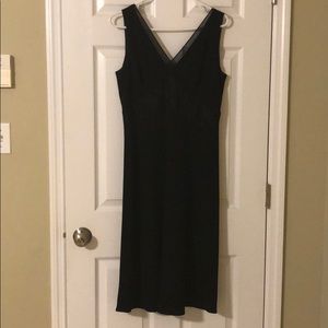 Black Ann Taylor cocktail dress